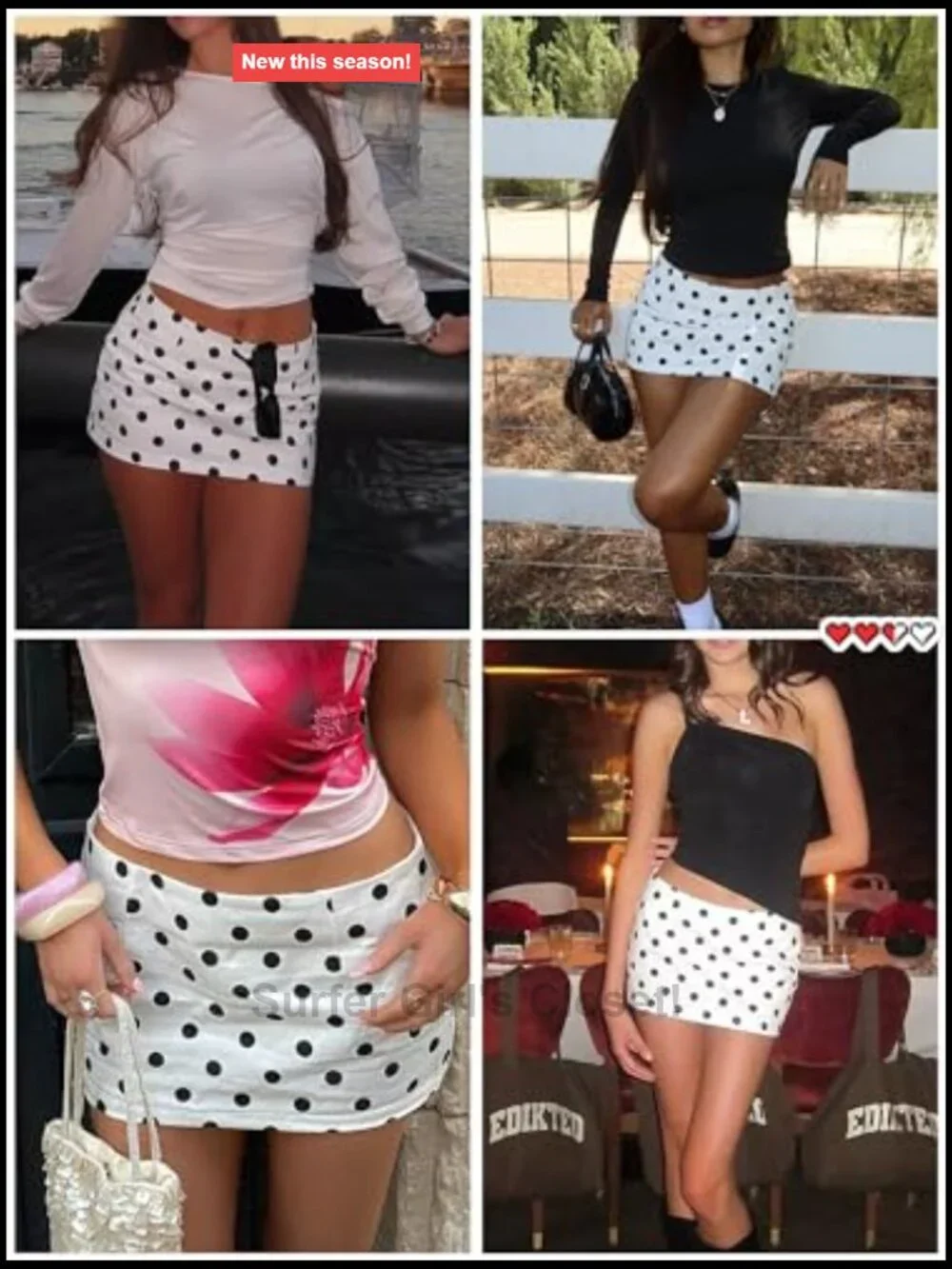 Stretchy Mini Skort with Shorts Side Slit 2026 Sports Daily Outfits